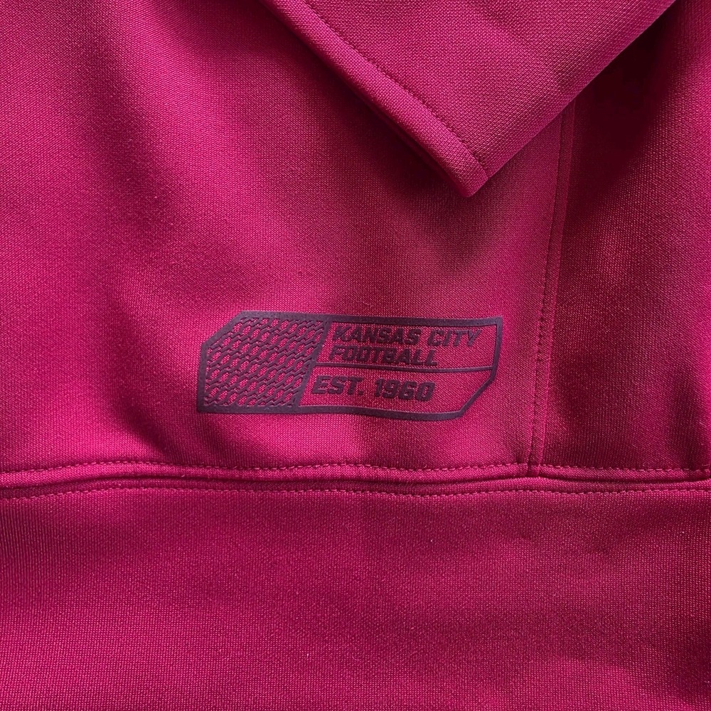 Nike Kansas City Chiefs Fly Speed Full Zip Performance Sideline Jacket - Picture 5 of 8